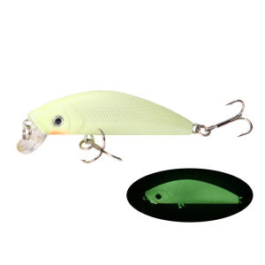 SUKE 5pcs Fishing Lures Set Hard Luminous Fake Artificial Bait Kit Minnow Popper Crank Pencil Vib