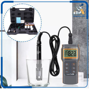 AZ86031 Penguji Kualitas Air Dissolved Oxygen Conductivity Salinity Water Meter