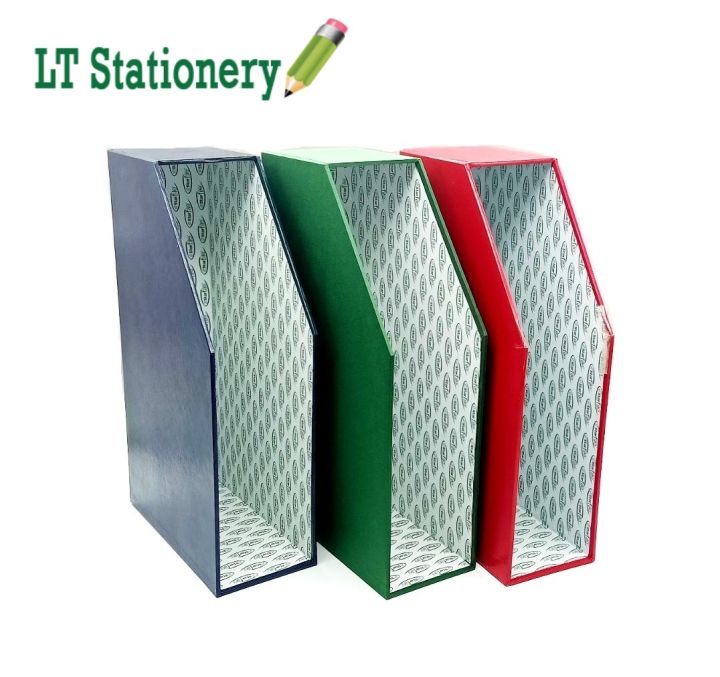 (MagRack) Single Magazine File Holder Desk Organizer for Lever Arch