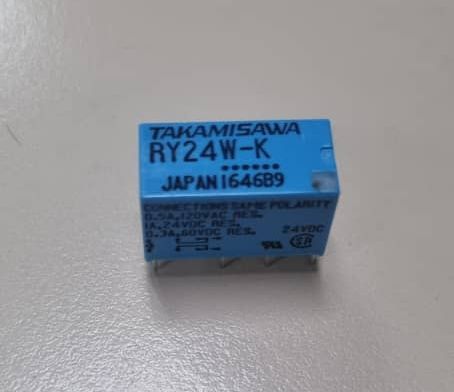 50pcs TAKAMISAWA 8pins RY24W-K Relay 24VDC