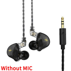 Original QKZ ZXT EDX PRO Monitor Headphones In-Ear Dynamic HIFI Bass EarbudsSport Noise Cancelling Wired Earphones PK ES4 ZST X ED9 Headset