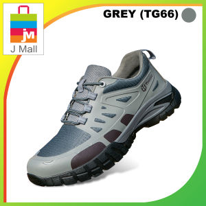 J MALL Safety Shoes Low-Cut Anti-Smashing Breathable Protective Steel Toe Cap - TG66 (GREY) /677 (Black) / 266 (Black) / 682 (Black / Yellow)