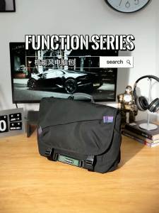 Slazenger Slazenger Messenger Bag Mens Large Capacity Shoulder Bag Mens Bag Fashion nd Messenger Bag Business Handbag Laptop Bag 14 Inch  6010 Black Standard Edition