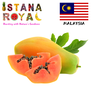 NUTRITIOUS HONG KONG PAPAYA IMPORTED FROM MALAYSIA - WHOLE - ISTANA ROYAL FRUITS