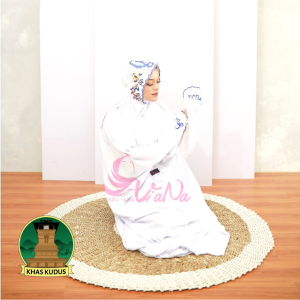 MUKENA MUKENAH RUKUH TERUSAN LAJURAN LANGSUNGAN DEWASA REMAJA JUMBO PUTIH BORDIR BURUNG LOVE KATUN POLINO SANTRI PONDOK PESANTREN