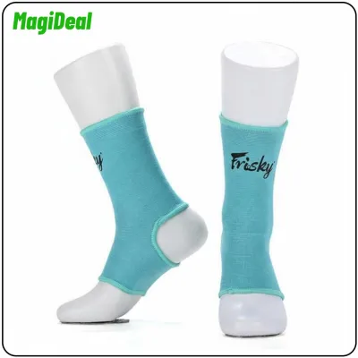 MagiDeal Kickboxing bảo vệ chân chân bảo vệ Bìa boxing hỗ trợ mắt cá chân Gear cho MMA sparring và tập thể dục