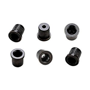 6 Pcs Guitar Ferrules Guitar String Caps Mounting Buckle Through Body Ferrules Electric Guitar Replacement Parts