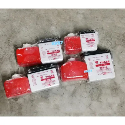 [ YUASA ] YTZ5 BATTERY Y15ZR FZ150 NOUVO EGO LC135 V2 -V6 SRL115 115 FI WAVE EX5 ALPHA Y110 DREAM EGO KRISS MR1 C70 RG YB3L YB4L YB5L YTZ5