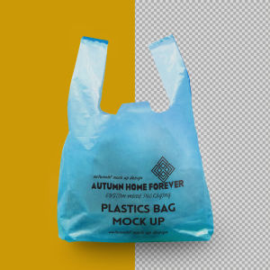 Custom Grocery Bag | Singlet Shopping Bag in Plastic or Biodegradable | Autumn Home Forever