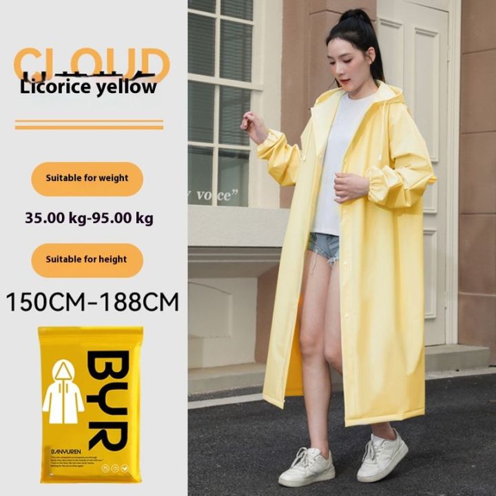 Ourunzhe Áo Mưa Một mảnh di động cho nam và nữ đi du lịch đi bộ ngoài ...