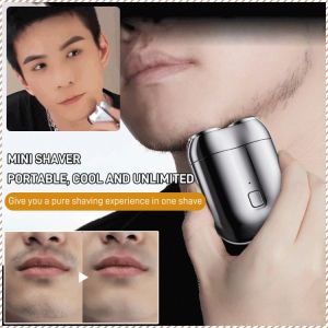 Razor Convenience Shaver Electric Mini Double Head Shaver Fashion Protective Quick Soft And Firm  Safety Magnetic Adsorption Mens Personal Care 剃须刀