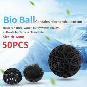 Spot aquarium bio ball with sponge 16/26/36 mm fish tank filter media to cultivate nitrifying bacteria