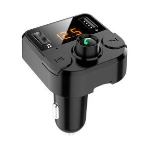 【Car Charger】Bluetooth Car Kit FM Transmitter Wireless Dual USB With Handsfree 車載藍牙接收器
