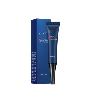 VEZE Mens Cool Eye Cream - Gel Anti-Aging Anti-Kantong Mata dengan Collagen untuk Kulit Berminyak