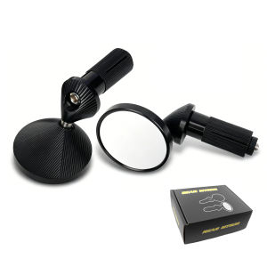 FUNTIMES XR-G11 Rocket Bar End Side Mirror CNC Universal Safety & Style
