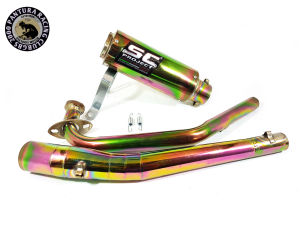 Knalpot SC Jupiter Mx New Botol Full Bunglon