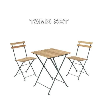 IPRO Outdoor Chair and Table set Balcony Garden Chair and Table Rattan Chair Set Meja Kerusi Outdoor Furniture Kerusi Rotan Moden Meja Kopi Outdoor