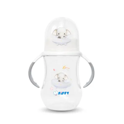 FIFFY PP WIDE NECK BOTTLE 250ML + HANDLE (98-05-004)