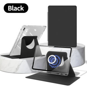360 ° เคส Rotatioing สำหรับซัมซุงกาแล็กซีแท็บ S10 FE S10 Lite S9 FE 10.9นิ้ว S9 11นิ้ว A9 Plus S6 Lite 10.4นิ้ว S10FE + 13.1นิ้ว S9บวก S9 FE + S10บวกกับตลับอะคริลิกใสแยกที่ถอดออกได้12.4นิ้ว