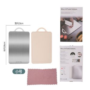 🏷️ 商品标题 Papan Pemotong Dwi Sisi Keluli 304 WRX - WRX双面304不锈钢菜板 - WRX Double-Sided 304 Stainless Steel Cutting Board