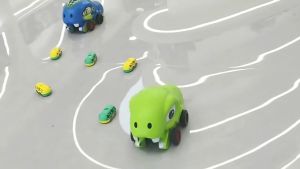 CuddleCove RC Magnetic Splicing Hungry Snake Car 360° Stunt Rotation Dual Color Educational Toy For Kids Gifts