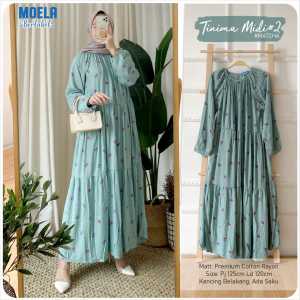 MIDI DRESS TINIMA 2 LD 120 BY ORIGINAL MOELA BERLABEL