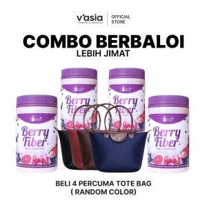 Muyuan~VASIA BERRY - FORMULASI CAMPURAN BUAH SUPERBERRIES DENGAN PREBIOTIK PROBIOTIK OAT DAN INULIN