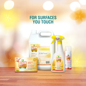 GK-Germkiller GK Surface Disinfectant 500ml Spray Bottle. Cleans Disinfects! Safe for Daily Use