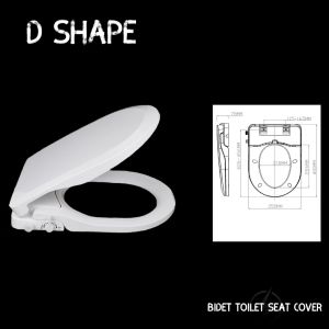 ⭐🇸🇬 READYSTOCK Toilet Seat Cover Non-Electric /Anti-Slam Closing Toilet Bowl Seat Cover with Soft Closing Manual Control