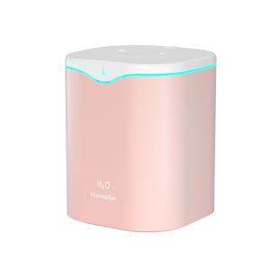 H2O Humidifier 2000ML เครื่องพ่นไอน้ำอโรม่า ฟอกอากาศ Aroma Diffuser พิ่มความชื้น เครื่องพ่นน้ำมันหอมระเหย USB LED