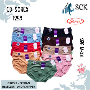 [ISI 3] Celana Dalam SOREX 1259 / CD Ukuran M-XXL Bahan Katun / Pakaian Dalam