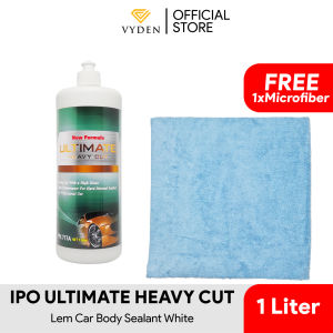 IPO ULTIMATE HEAVY CUT 1000ml Compound Kompon Kasar Hapus Baret Kusam Kerak Air Jamur Kaca