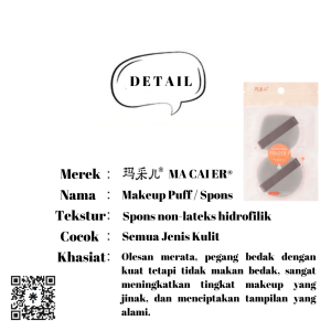 Ma Cai Er® Professional Air Powder Puff / Makeup Spons / Makeup Puff M138