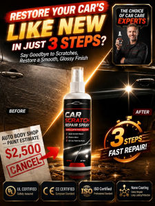 Scratch Remover Spray Car Paint Repair Instant Shine Solution for Vehicle Surface