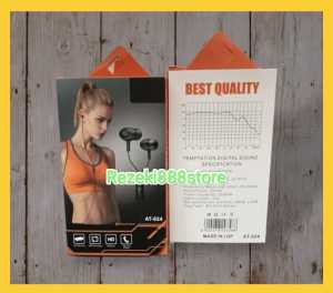 Headset Extra Bass + mic AT-024
