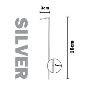 HEYMAN Tent Nails Camping Peg Pole Holder for Flysheet 20 30 40 cm Awning Canopy Steel Nails Ground Nail 露营