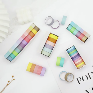 เทปปากกาเน้นข้อความแบบถอดได้สำหรับการอ่านและจดบันทึกเทปไฮไลต์สีเทปเหนียวสติ๊กเกอร์เครื่องหมาย