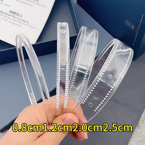 Plain Hair Hoop Toothed for Pageants Proms Bride Headwear Casual Headpiece for Women Male Girl Schoolgirls