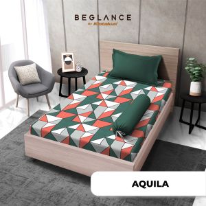 Kintakun Beglance Edition Sprei Single Size Microtex Premium Uk.120x200x30 Cm
