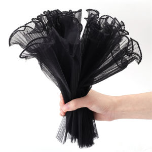 Pearl Wave Yarn Edge Flower Wrapping Mesh Yarn Bouquet Packaging Flower Shop Bouquet Packaging Valentines Day Gift