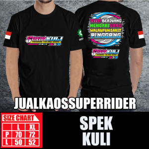 BAJU KAOS DISTRO SPEK KULI
