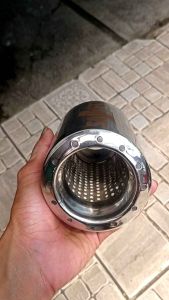 Variasi Knalpot Mobil HKS Gronel Silent Full Stainles