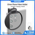 NEEWER LA006 Universal Phone Filter Holder, Giá đỡ bộ lọc điện thoại đa năng, Kẹp gắn bộ lọc có ren, Tương thích với bộ lọc CPL ND UV 67mm. 