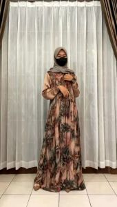 Gamis Armny Silk Terbaru: Fashion Modern Terbaru & Elegan