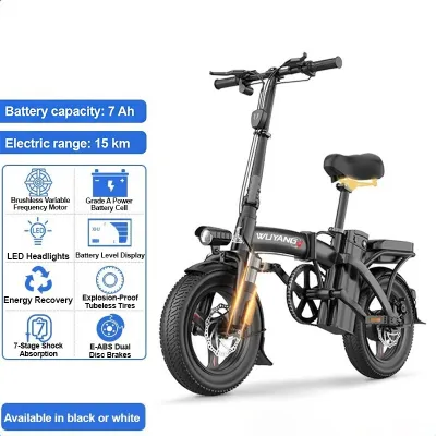 New Life Three-seater parent-child electric scooter 400W high performance motor electric bike Electric Bicycle for adults Signal Light Head and Tail Light Built-in Battery Water proof ebike motor multiple shock absorption electric scooter