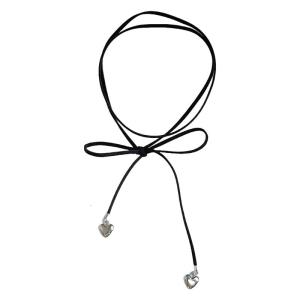 Thoải Mái da mềm dây chuyền vòng cổ Thanh Lịch Mặt treo hình nơ Neckchain trang sức nơ hình cung nữ dây chuyền xương đòn