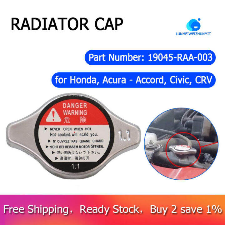 Honda civic radiator cap hot sale replacement