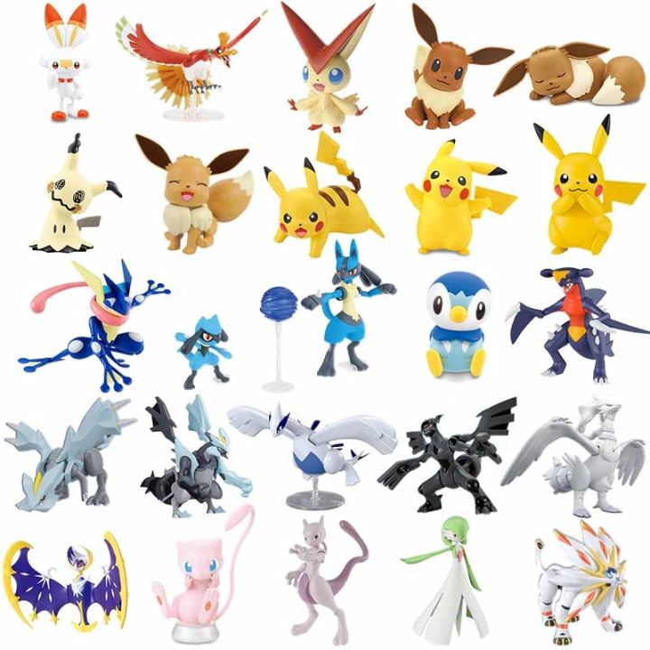 {ICC Toy} nhân vật Pokemon plamo Bộ mô hình nhanh lugia KYUREM mewtwo ...