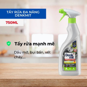 Dung Dịch Tẩy Dầu Mỡ Denkmit 750ml – Làm Sạch Bếp Gas Lò Nướng Máy Hút Mùi Khử Mùi Hiệu Quả Nhập Khẩu Đức
