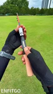 Cần câu sợi carbon 18m siêu nhẹ 4-10lb thiết kế đúc như kính thiên văn